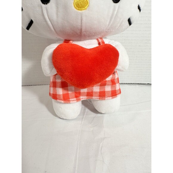 Hello Kitty Plush 10 inch with Heart Medium Size Stuffed Toy, Plush Doll - Picture 3 of 13